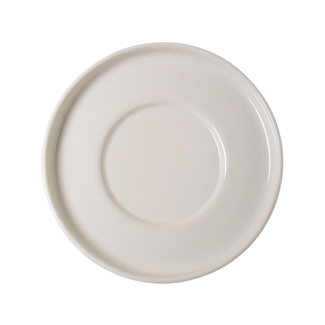 Rinart Toledo Cream Toledo Coffee Saucer - 12 cm