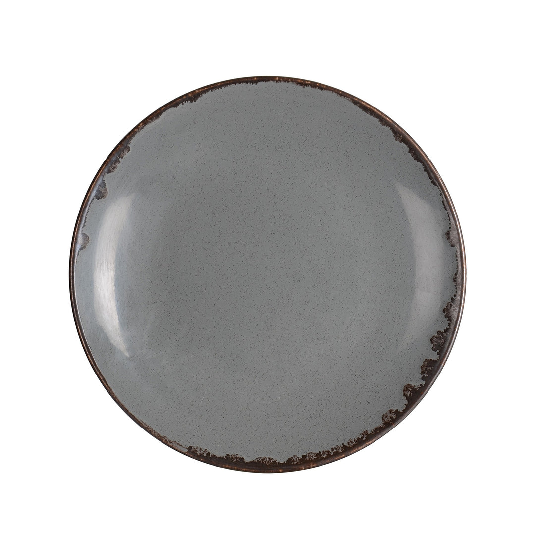 Rinart Grey Valencia Plate - 19 cm