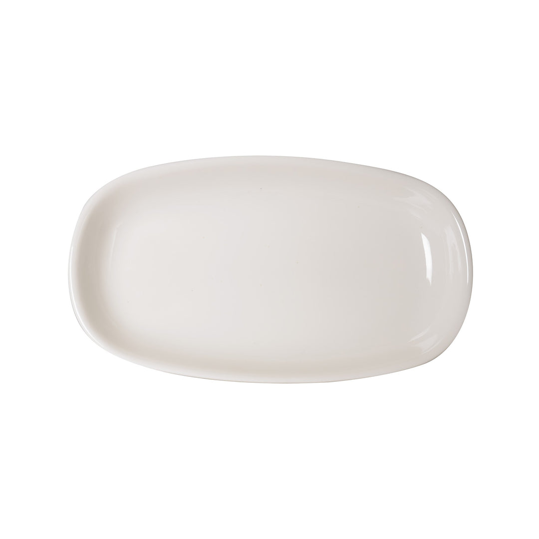 Rinart Valencia Cream Valencia Oval Platter - 25.4 x 15 cm