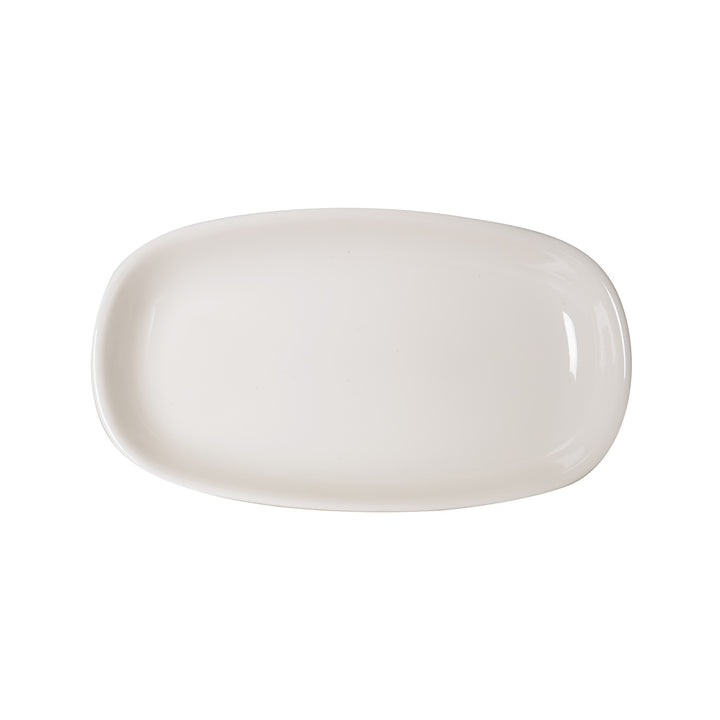 Rinart Valencia Cream Valencia Oval Platter - 25.4 x 15 cm