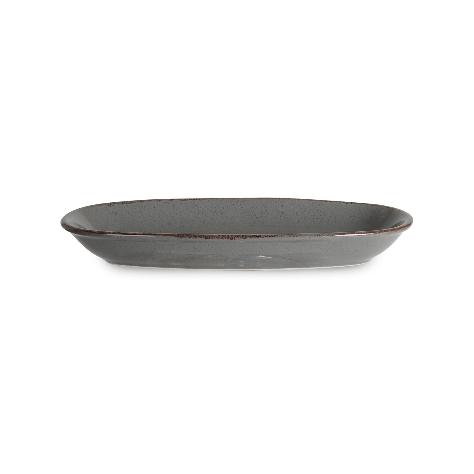 Rinart Grey Valencia Oval Platter - 30.8 x 18.1 cm alternate view